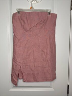 bec + bridge Dusty Pink Strapless Mini dress